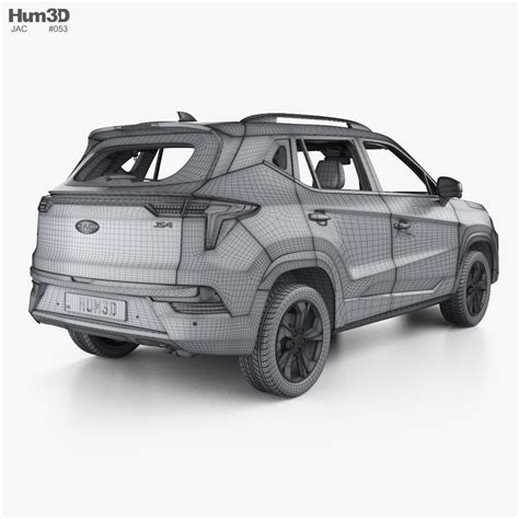 JAC JS4 With HQ Interior 2021 3D Model Vehicles On Hum3D