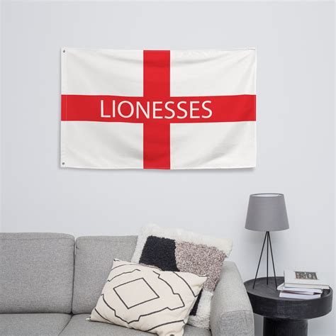 England Women's Lionesses Flag - Etsy