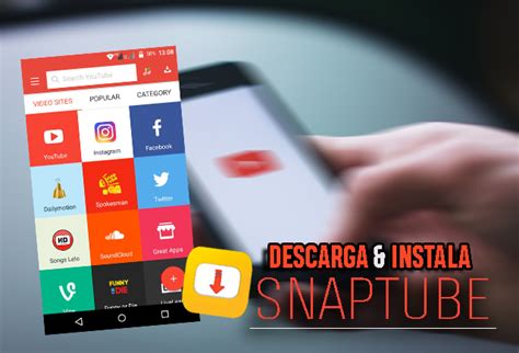 Descarga And Instala Aprende A Usar Snaptube ~ Josetutogamer