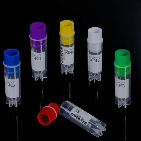 Pp Ml Sterile Self Standing Internal Thread Cryo Vials With Multi