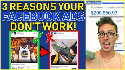 3 Reasons Why Your Facebook Ads Arent Working Youtube