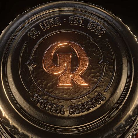 bottle  rum full cgi  behance