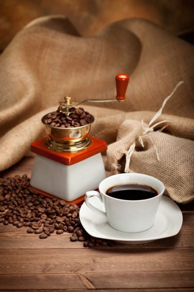 Aroma Cafe Espresso And Coffee Beans Stock Photo By Digieye