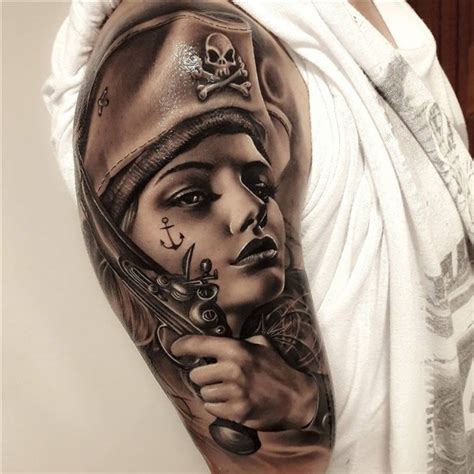 50+ Pirate Tattoo Ideas & Designs Tattoos Ideas Art