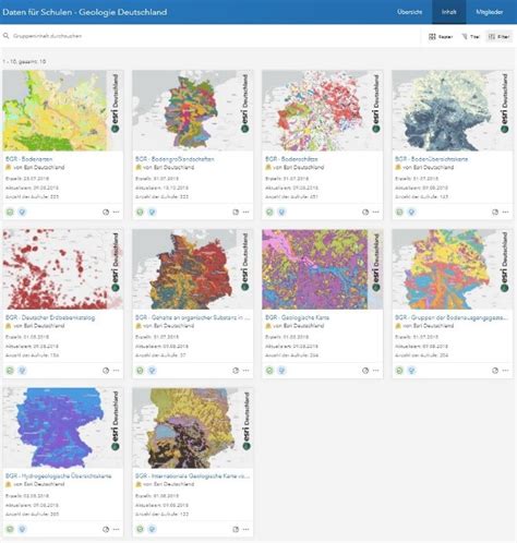 Daten für Schulen Thematische Datengruppen in ArcGIS Online GIS IQ Blog