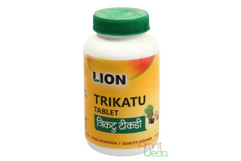 Order Trikatu Lion, 100 tablets for enhancing digestive health and ...