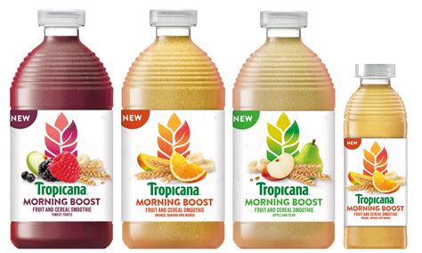 Tropicana launches fruit and cereal smoothies