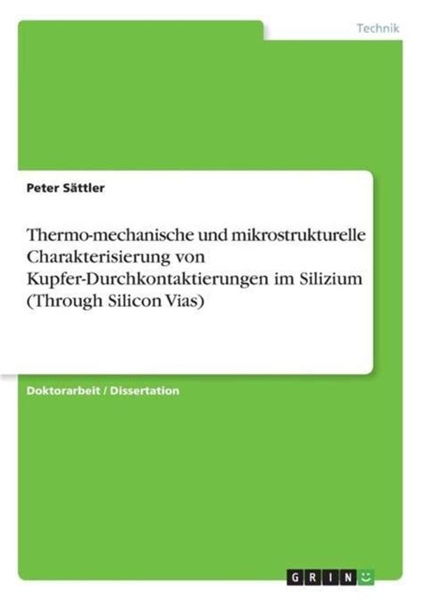 Thermo Mechanische Und Mikrostrukturelle Charakterisierung Von Bol