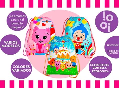 Dulceros Morralitos Recuerdos Plim Plim Fiestas 10 Pz En Venta En