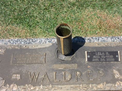 Lela R Waldrep Find A Grave Memorial