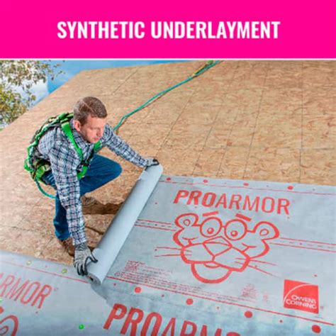 Owens Corning ProArmor 1001 Sq Ft Synthetic Roof Underlayment Roll