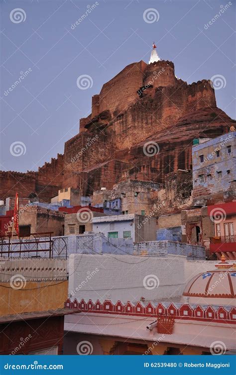 Jodhpur Rajasthan India Old City Architecture Editorial Image