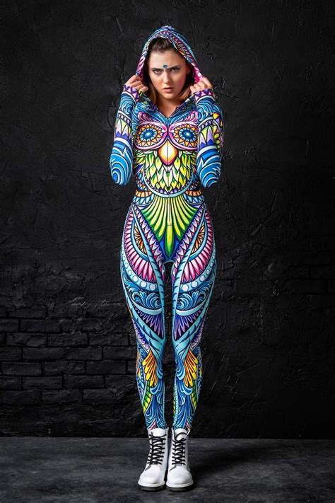 Rave Bodysuit Woman Festival Bodysuit Burning Man Clothing Etsy