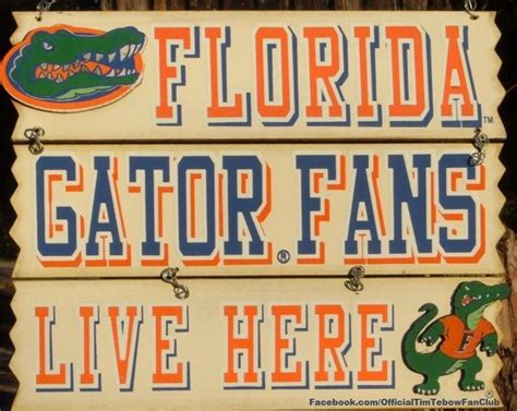 We Have This Sign On Our Front Door Go Gators Florida Gators Gear Florida Gators Football