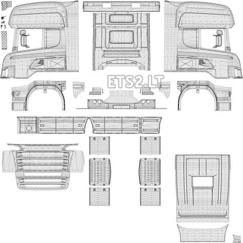 Ets2 Scania Rjl Template