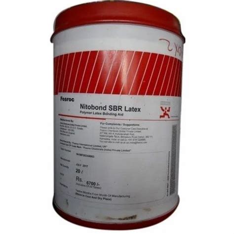 Fosroc Nitobond Sbr Latex Polymer Bonding Aid Tin At Best Price In Noida