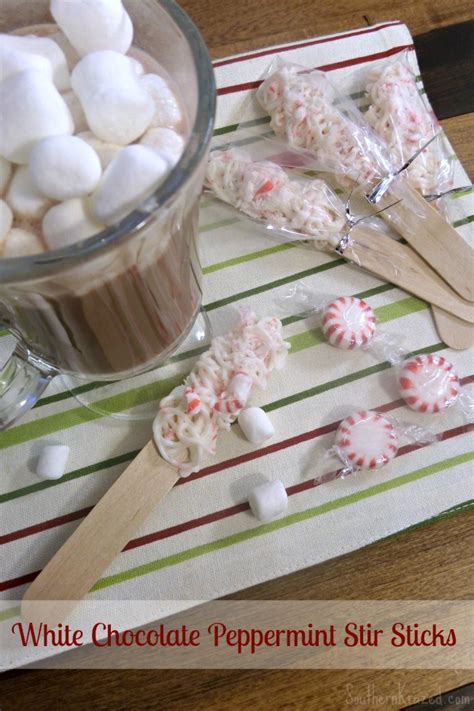 Mom Tip Diy White Chocolate Peppermint Stir Sticks 247 Moms