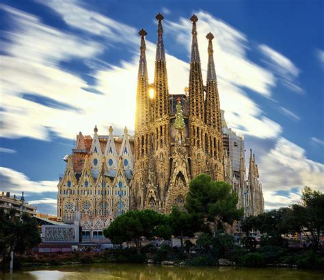 Sagrada Familia Church Cathedral In Barcelona Spain Photograph By Luis