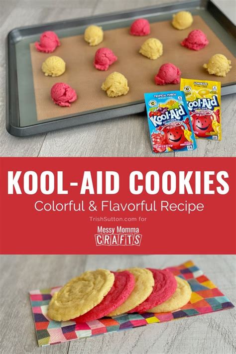 Kool-Aid Cookies Recipe | Colorful Flavorful Kid Approved