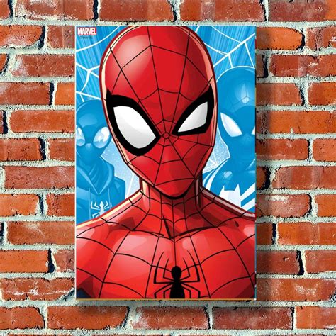 Placa Quadro Decorativo X Cm Mdf Mm Tema Homem Aranha Vrd