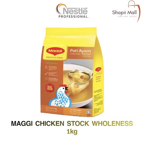 Maggi Chicken Stock Wholeness 1kg Shopee Malaysia