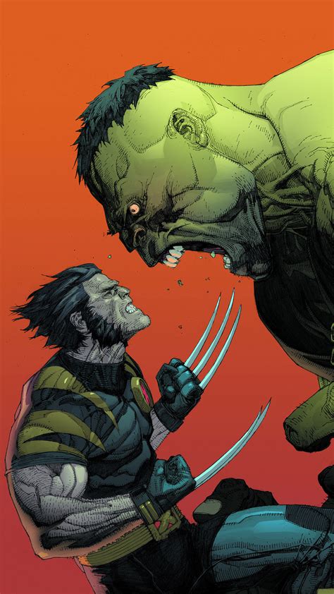 Hulk Vs Wolverine Wallpaper