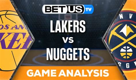 Prediction And Analysis Lakers Vs Nuggets April 29 2024