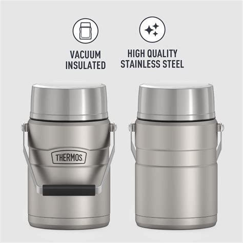 Thermos Stainless King Vacuum Insulated Food Jar With Storage