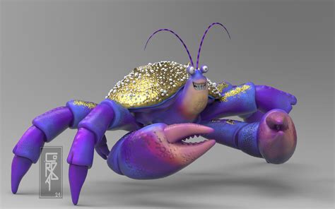 Tamatoa Moana 3d Model 3d Printable Cgtrader