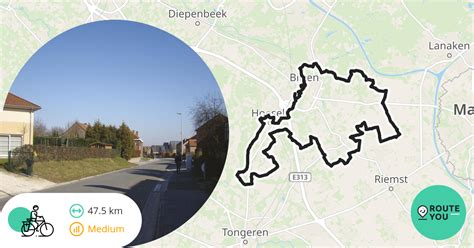 Bilzen Hoeselt Recreatieve Fietsroute RouteYou