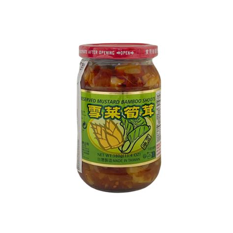 Preserved Bamboo Shootsvegetables 380g Master Taiwan