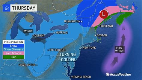 Winter storm forecast for New England, Northeast