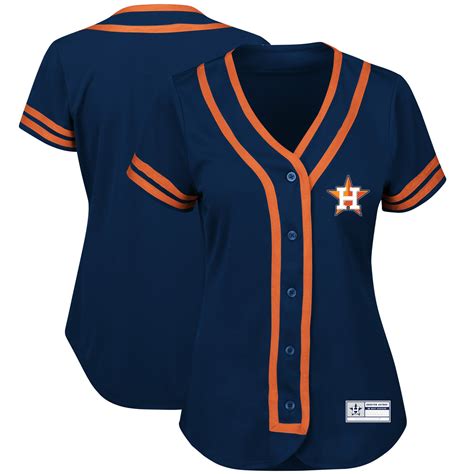 Majestic Houston Astros Womens Navyorange Absolute Victory Fashion