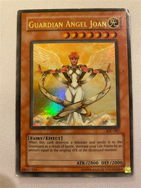 Yugioh Guardian Angel Joan Ioc Ultra Rare Played Values Mavin