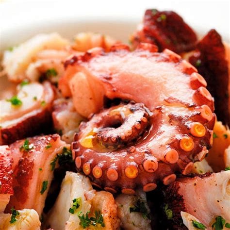 Pulpo Cocido Trozos 400 Grs Maribérico Mariscos Pescados Comida