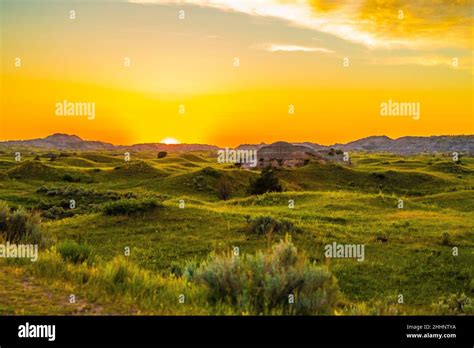 Sunset in the west Stock Photo - Alamy