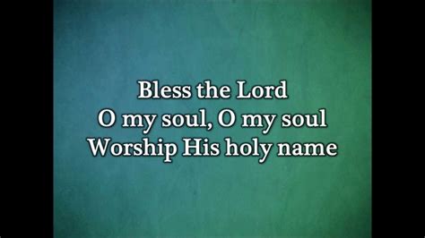 10 000 Reasons Bless The Lord Performance Track W Lyrics YouTube