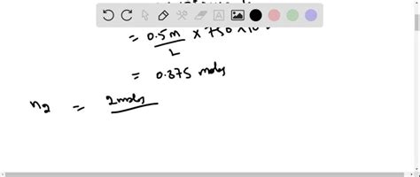 Solved The Molarity Of A Solution Obtained By Mixing Ml Of M