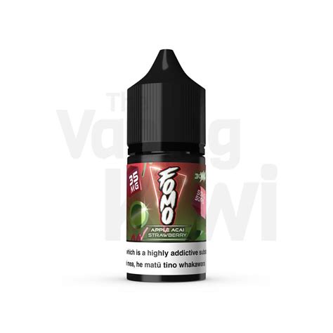 Apple Acai Strawberry • Fomo • Nic Salts The Vaping Kiwi