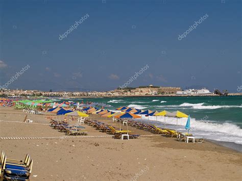 Rethymnon - beach — Stock Photo © totusiz #2296027