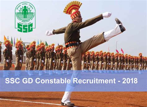 Ssc Gd Recruitment 54953 Gd Constable In Armed Police Forces Capfs