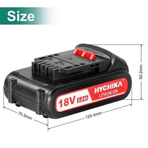 18V 2000mAh Battery Welcome To HYCHIKA