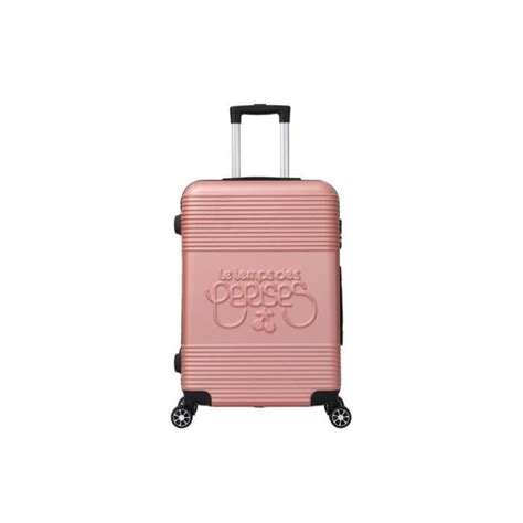 Valise Xs Low Cost Le Temps Des Cerises Maysa Or Rose L