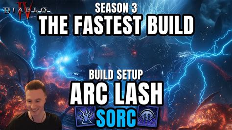 The Fastest Build For The Gauntlet Arc Lash Sorc Build Setup Season