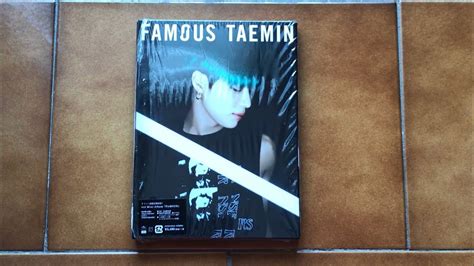 Unboxing Taemin Rd Japanese Mini Album Famous Limited Edition A