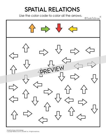 Spatial Relationsposition In Space Visual Perception Therapy