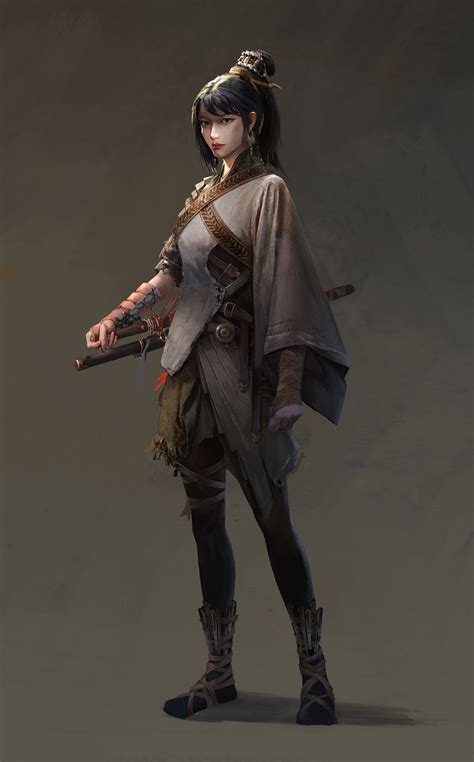 Artstation 练习 Lich Wang Female Character Design Rpg Character Character Portraits Fantasy