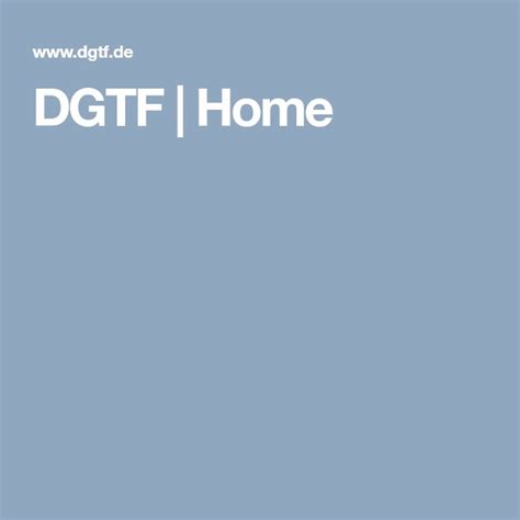 DGTF Home Logo