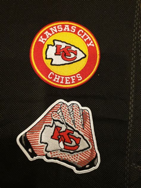 Kansas City Chiefs Embroidered Iron On Patches X X Ebay