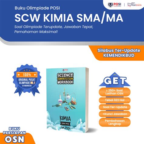 Jual Buku Olimpiade Persiapan Osn Ksn Kimia Sma Ma Terlengkap Full Soal